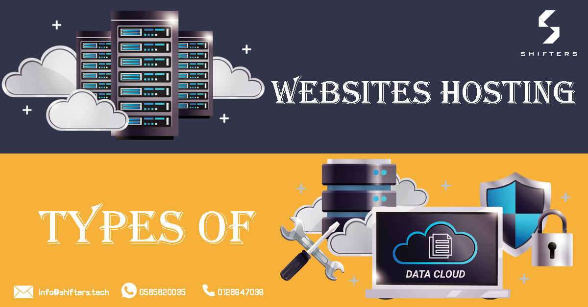 types of website hosting
